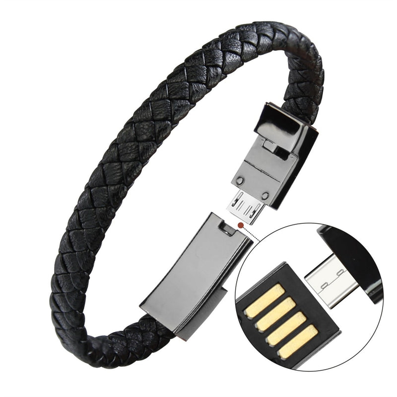 Bracelete Carregador USB Magnético - TechBand