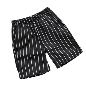 Short masculino casual listrado